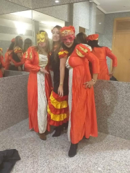 La Nochevieja de 2019 y el recibimiento del año nuevo 2020 pilló a los navarros con sus originales disfraces.