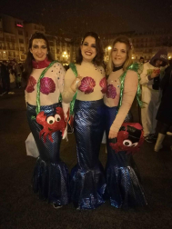 La Nochevieja de 2019 y el recibimiento del año nuevo 2020 pilló a los navarros con sus originales disfraces.