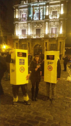 La Nochevieja de 2019 y el recibimiento del año nuevo 2020 pilló a los navarros con sus originales disfraces.