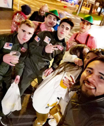 La Nochevieja de 2019 y el recibimiento del año nuevo 2020 pilló a los navarros con sus originales disfraces.