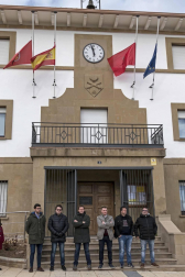 Fotos del día después del accidente en el que fallecidos dos menores en Estella.
