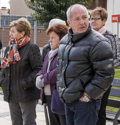 Fotos del día después del accidente en el que fallecidos dos menores en Estella.