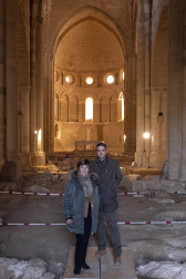 Fotos de las excavaciones arqueológicas en el Monasterio de Irache