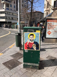 Galería de fotos de los once dibujos realizados por LKN sobre jugadores y técnicos de Osasuna