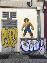 Galería de fotos de los once dibujos realizados por LKN sobre jugadores y técnicos de Osasuna