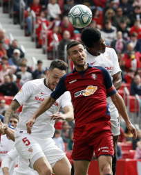 Galería de fotos del partido Sevilla-Osasuna, correspondiente a la 26ª jornada de LaLiga Santander.
