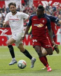 Galería de fotos del partido Sevilla-Osasuna, correspondiente a la 26ª jornada de LaLiga Santander.
