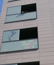 En nuestra casa animamos a que todo el mundo se quede en casa