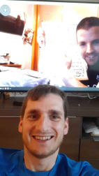 Imágenes enviadas por los lectores donde muestran cómo pasan el aislamiento en casa por el coronavirus.