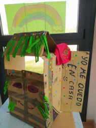 Imágenes enviadas por los lectores donde muestran cómo pasan el aislamiento en casa por el coronavirus.