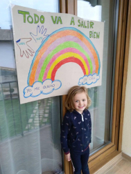 Imágenes enviadas por los lectores donde muestran cómo pasan el aislamiento en casa por el coronavirus.