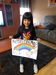 Imágenes enviadas por los lectores donde muestran cómo pasan el aislamiento en casa por el coronavirus.