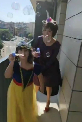 Imágenes enviadas por los lectores donde muestran cómo pasan el aislamiento en casa por el coronavirus.