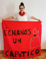 El pañuelo de San Fermín este sábado en todas las ventanas de Navarra. Esa es la idea con la que la capilla de San Fermín hace un llamamiento con motivo del cuarto peldaño de la escalera, este 4 de abril,