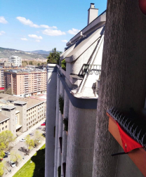El pañuelo de San Fermín este sábado en todas las ventanas de Navarra. Esa es la idea con la que la capilla de San Fermín hace un llamamiento con motivo del cuarto peldaño de la escalera, este 4 de abril,