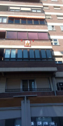 El pañuelo de San Fermín este sábado en todas las ventanas de Navarra. Esa es la idea con la que la capilla de San Fermín hace un llamamiento con motivo del cuarto peldaño de la escalera, este 4 de abril,