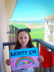 El pañuelo de San Fermín este sábado en todas las ventanas de Navarra. Esa es la idea con la que la capilla de San Fermín hace un llamamiento con motivo del cuarto peldaño de la escalera, este 4 de abril,