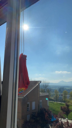 El pañuelo de San Fermín este sábado en todas las ventanas de Navarra. Esa es la idea con la que la capilla de San Fermín hace un llamamiento con motivo del cuarto peldaño de la escalera, este 4 de abril,