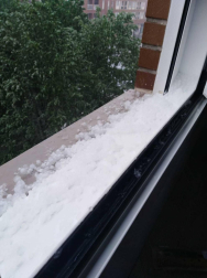 Fotografías de la impresionante tormenta y granizo de este sábado, 25 de abril