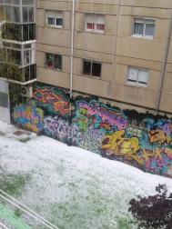 Fotografías de la impresionante tormenta y granizo de este sábado, 25 de abril