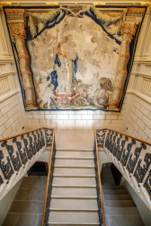 Así han quedado las salas de las instalaciones, ubicadas en el Palacio de Navarra y que se destinarán a uso público.