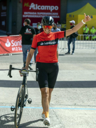 Todas las fotografías de la carrera ciclista La Induráin 2020 celebrada en Villava
