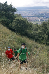 El equipo rompió la rutina de entrenamientos y disfrutó de un paseo por San Cristóbal-Ezkaba y de una comida