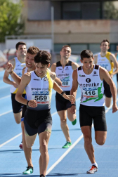 La segunda jornada del campeonato navarro absoluto de atletismo se disputó este domingoen las pistas de Larrabide. Las diferentes pruebas tuvieron que disputarse a puerta cerrada debido a las medidas de seguridad por la pandemia del coronavirus. Con esta jornada se ha puesto fin al campeonato navarro absoluto de atletismo.
