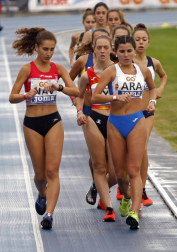 Fotos del Campeonato de España Sub 18 de Atletismo de Federaciones Autonómicas celebrado en el estadio Larrabide de Pamplona.