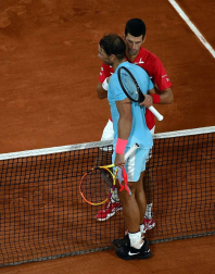 Galería de fotos de la victoria de Rafa Nadal ante Novak Djokovic en Roland Garros. El tenista balear suma su 13º triunfo en París.