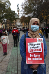 Una manifestación reclama en Pamplona un "rescate inmediato y real" para la hostelería