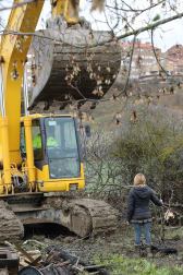 El Ayuntamiento de Pamplona elimina 13 cultivos ilegales situados sobre un viario público