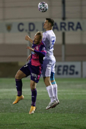 Imágenes del partido de primera ronda de Copa del Rey entre el Cantolagua y el Real Valladolid disputado en el estadio Merkatondoa.
