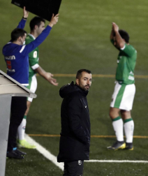 Imágenes del partido de primera ronda de la Copa del Rey disputado entre la A.D. San Juan y el Granada.