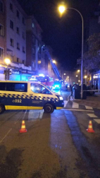El fuego lo inició un inquilino que se había atrincherado en su casa después de una intervención por violencia de género.