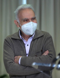 Imágenes de los primeros pacientes de El Vergel en ser vacunados.