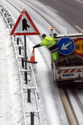 Fotos de la nieve en Navarra