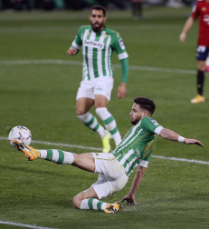Galería de fotos del partido entre Betis y Osasuna, que ha finalizado con victoria verdiblanca (1-0).