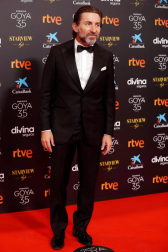 Actores, presentadores y cantantes desfilan por la alfombra roja de los premios Goya 2021.