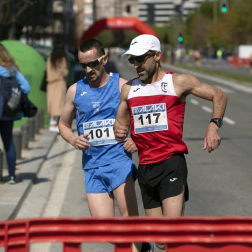 Jesús García Bragado ha ganado los 10 km marcha del II Gran Premio de Marcha Ciudadela de Pamplona.