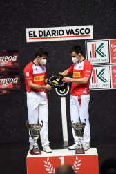 El vízcaino y el navarro se impusieron a Peña y Albisu por 22-7 en el frontón Bizkaia