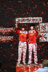 El vízcaino y el navarro se impusieron a Peña y Albisu por 22-7 en el frontón Bizkaia