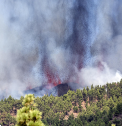Fotos de la erupción del volcán Cumbre Vieja de La Palma
