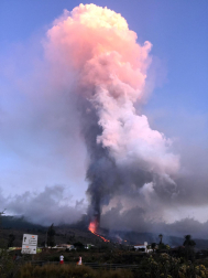 Fotos de la erupción del volcán Cumbre Vieja de La Palma.