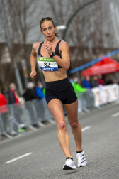 Fotos de los campeonatos de marcha, en Pamplona.