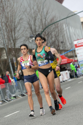 Fotos de los campeonatos de marcha, en Pamplona.