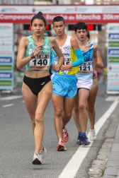 Fotos de los campeonatos de marcha, en Pamplona.