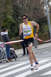 Fotos de los campeonatos de marcha, en Pamplona.