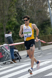 Fotos de los campeonatos de marcha, en Pamplona.