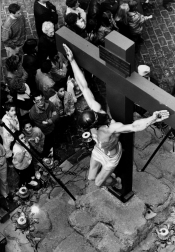 Procesión del Santo Entierro en Pamplona, 1995